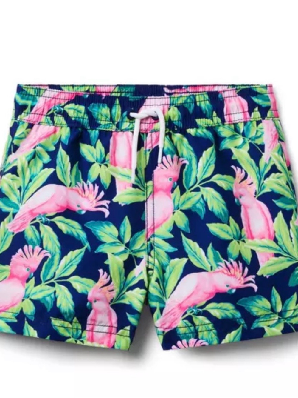Janie and Jack Recycled Tropical Bird Swim Trunk